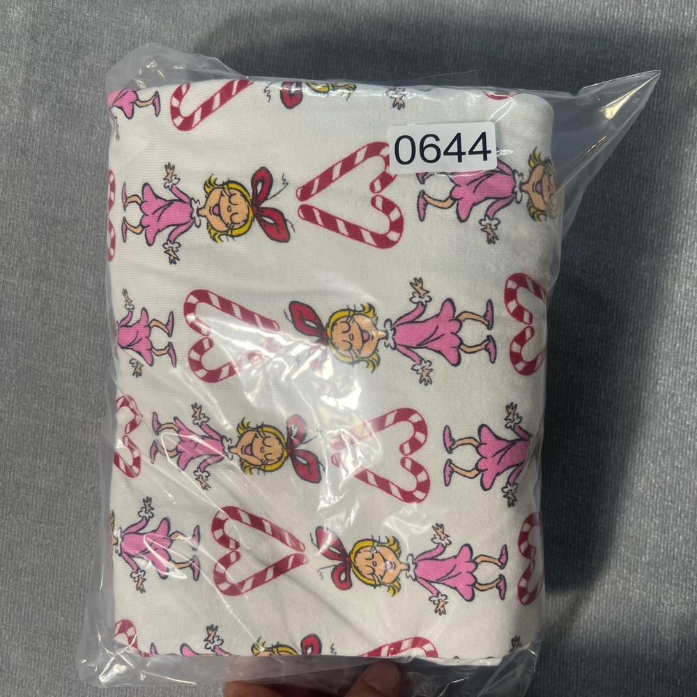 Hanna Andersson Grinch Cindy Lou Who Pajama Set Organic Cotton Pink Red Small - Picture 8 of 8